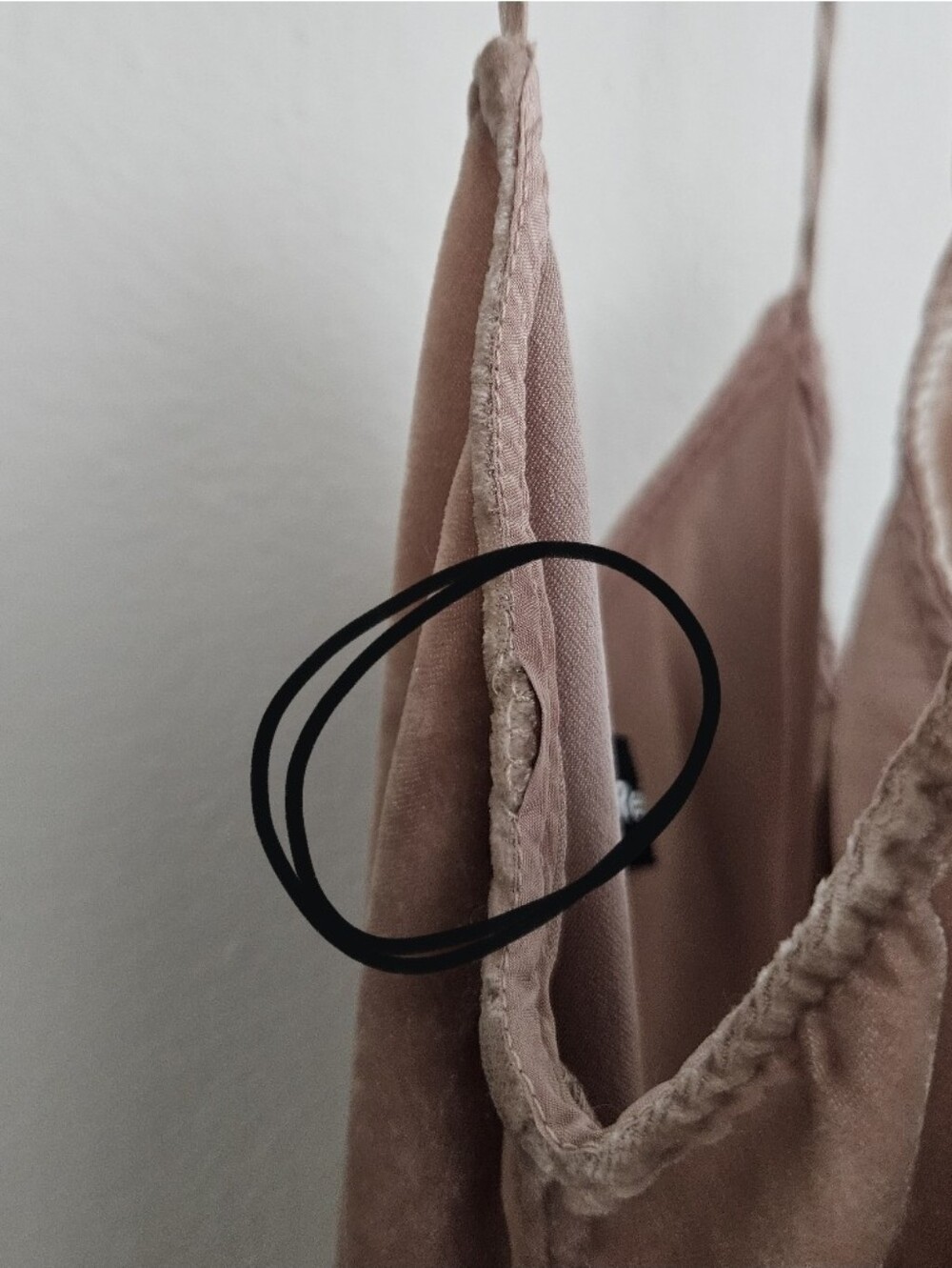 reformation blush velvet grunge goth whimsigoth boho indie urban tank cami top - Picture 7 of 8